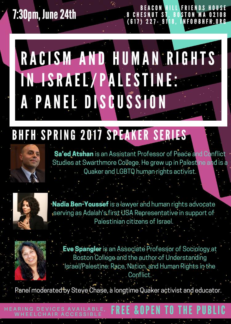Event: Racism and Human Rights in Israel/Palestine